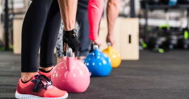 Treino com kettlebells