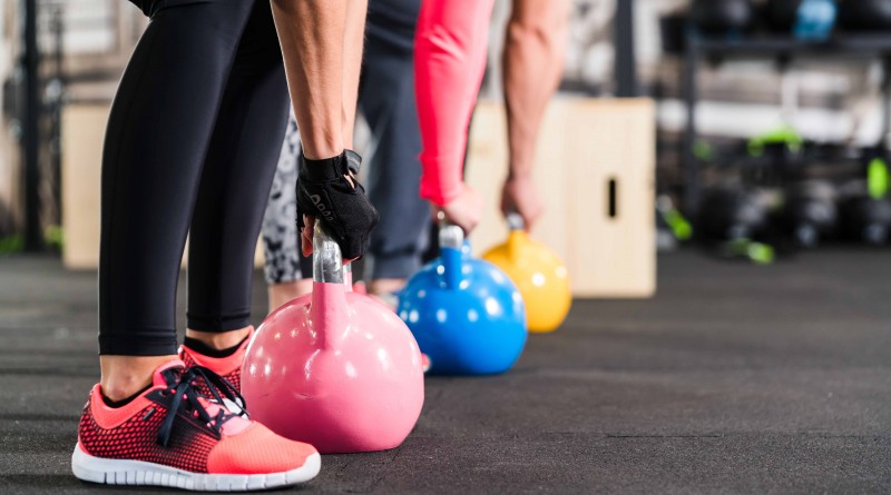 Treino com kettlebells