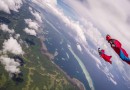 Wingsuit. Breaking News: men can fly