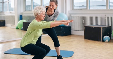 Strength exercises for elders