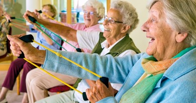 Strength exercises for elders